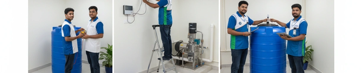 Wireless Water Level Controller Installation